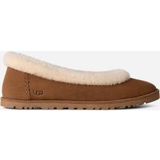UGG Women Ballerinas UGG Zora Ballet Flat Suede - Chestnut