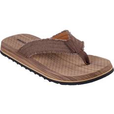 Skechers Men Flip-Flops Skechers Mens Tantric Fritz Flip Flops - Brown