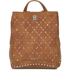 Desigual Ryggsäckar Desigual Metal Patch Urban Väska - Brun