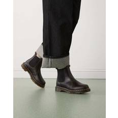 Dr. Martens Leonore Chelsea Boot With Faux Fur Lining - Deep Brown