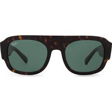 Ray-Ban Oversized Solglasögon Ray-Ban RB2218 Solglasögon Havana Montura Grön