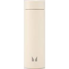 Large Recycled Metal Water Bottle Natural Cream
