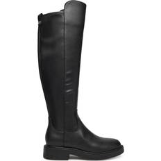 Polyuretan Støvler Guess Fyza Faux Leather Boot - Black