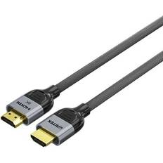 8K LUX HDMI 2.1 Flettet Kabel 10 M 10m