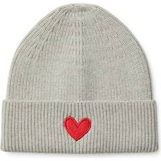 Vero Moda Accessoarer Vero Moda Mössa ljusgrå / röd