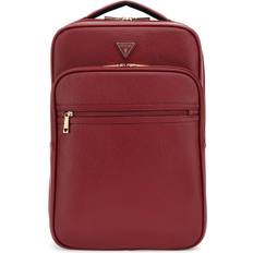 Patent Leather Backpacks Guess Norom Saffiano Backpack - Red