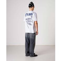 Woodbird T-shirts Woodbird Bluser T-Shirts Baine Koi Tee - Lavendel/Hvid