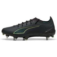 Gröna - Vuxen Skor Puma Ultimate SG Eclipse Football Boots - Black/Fizzy Light/Green Terrain