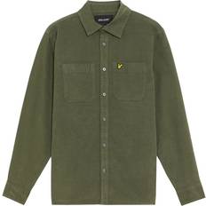 Corduroy - Men Tops Lyle & Scott Lightweight Needle Cord Shirt Tan