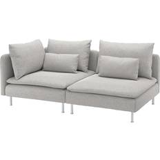 IKEA Svarta Soffor IKEA Söderhamn 3-Sitssoffa Med Öppet Slut Soffa