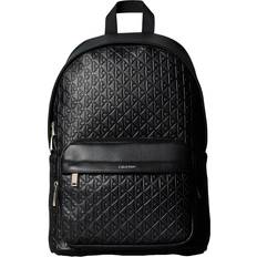 Calvin Klein Ryggsäckar Calvin Klein Embossed Allover Monogram Backpack - Black