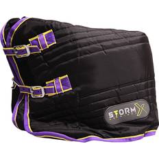 Black Horse Rugs StormX Original 200 Combo Neck Horse Turnout Rug - Black/Purple