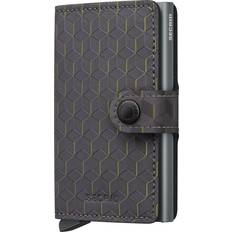 Yellow Wallets Secrid Miniwallet Geldbörse Optical Grey Yellow