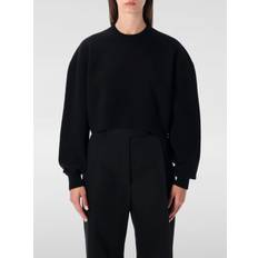 Round Neck Sweatshirt - Black