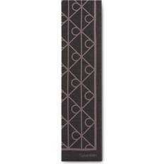 Calvin Klein Polyester Scarfs Calvin Klein Soft Two-Tone Emblem Logo Scarf