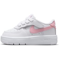 Waterproof Trainers Children's Shoes Nike Force 1 Low EasyOn Baby Toddler Shoes - White