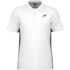 Herr - Multifärgade Pikétröjor Head Slice Polo Shirt Men - Vit