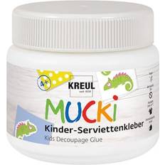 Transparent Tempera-maling Kreul Mucki Kinder Serviettenkleber 150 ml