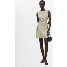 Boat Neck - Short Dresses Mango Sea Mini Dress - Beige