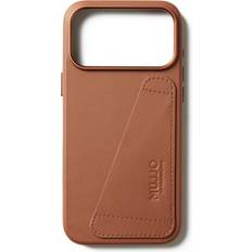 Mujjo Plånbok Läderfodral iPhone 17 Pro Max Tan