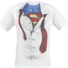 Superman Clark Kent T-Shirt White