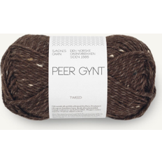 Sandnes Garn Garn & Håndarbejdsudstyr Sandnes Garn Peer Gynt Fv 3085 Mørk Brun