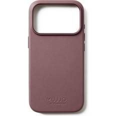 Mujjo Mobiltillbehör Mujjo Läderfodral för iPhone 17 Pro Bronsröd