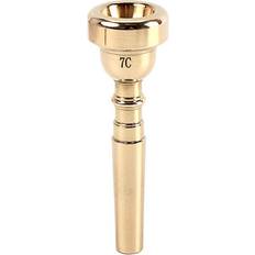 Trumpet Mouthpiece 7C Brass Gold Plate