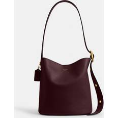 Coach Women Bucket Bags Coach Bucket Bag - Brass/Merlot