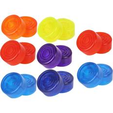 VILLCASE 16 Pcs Guitar Pedal Footswitch Button Toppers