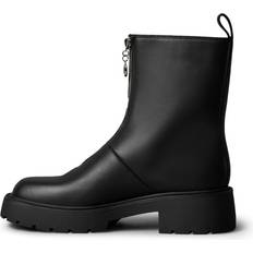 Calvin Klein Ankle Boots Calvin Klein Leather Chunky Zip Ankle Boots
