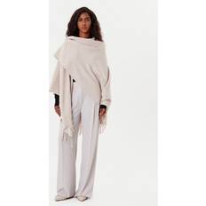 Natural Capes & Ponchos Guess 4G Logo Poncho - White