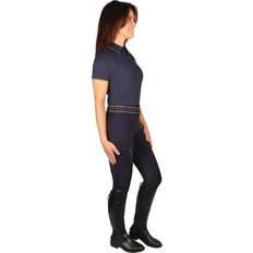 Natural - Women Polo Shirts HY Elevate Allure Polo Shirt - Navy/Fossil