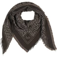 Polyester Halstørklæde & Sjal Lala Berlin Triangle Annye Wool Mix Mud Halstørklæde - Brun/Mørkebrun