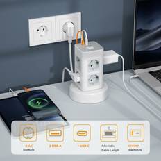 Tessan TSép03RX DEC Power Strip