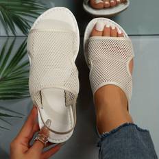 Sandals Temu Women's Mesh Flat Open Toe Sandals