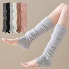 One Size Arm & Leg Warmers Shein Faux Mink Fleece Warm Leg Warmers Y2K - Autumn/Winter