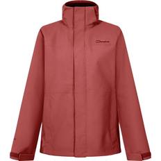 Dame - Gore-Tex Regntøj Berghaus InterActive Gore-Tex Waterproof Jacket - Red/Red