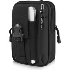 Hiking Belt Waist Bag 7.0 Inch Phone Pouch - Black