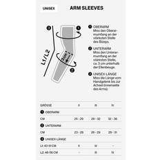 Unisex Arm- & Benvärmare CEP Run Ultralight Sleeves Long Armvärmare - Svart
