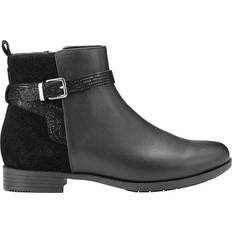 Ankle Boots on sale Hotter Haydock Wide Fit Leather Ankle Boots - Black Lizard