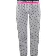 Men Pyjamas Original Penguin AOP Pete Mens Grey Lounge Pyjamas Bottoms Cotton