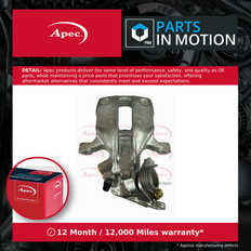 Vehicle Parts APEC Brake Caliper Audi A8 D2 2.8 Rear Left 94 To 96 Aah