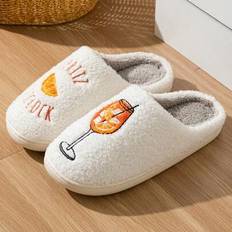 Orange Slippers Shein Aperol Spritz O'Clock Slippers - Cozy Comfy