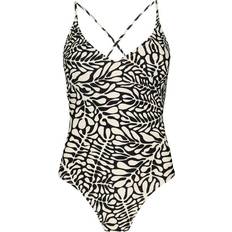 Cotton - Women Swimsuits Barts Nassa Plunge Badeanzug - Schwarz