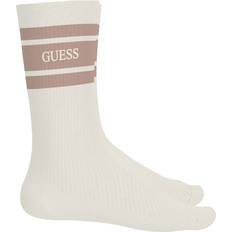 Guess Women Socks Guess Terry Logo Socks - White