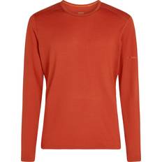 Icebreaker Underställ Icebreaker Men's Merino 200 Oasis Long Sleeve Crew Thermal Top - Agate