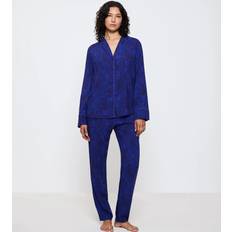 Blommiga - Dam Pyjamasar Triumph Pyjama Boyfriend Fit Set - Blau