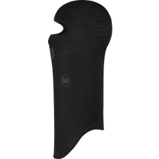 Herre - Merinould Balaklavaer Buff Merino Safety Kominiarka - Solid Black