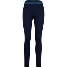 Blue - Women Base Layer Trousers Heber Peak Merino190 RootHe Long Pants - Blue